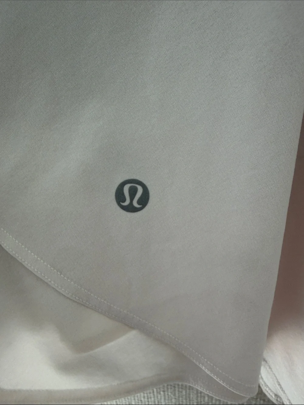 lululemon athletica wornout white layered skater skirt